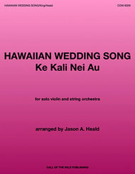 Hawaiian Wedding Song Orchestra sheet music cover Thumbnail